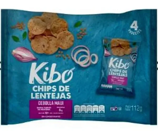 PASABO CHIPS LENTEJAS SAL MARINA KIBO 28 4 UND