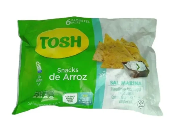 SNACKS TOSH SAL MARINA 6PQ 180 GR UND