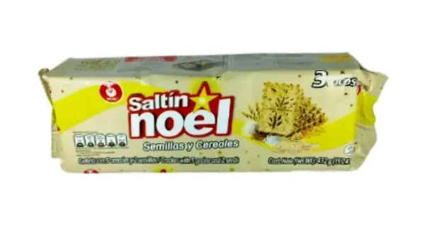 GALLETAS SALTIN NOEL SEMILLAS CEREAL 432 UND