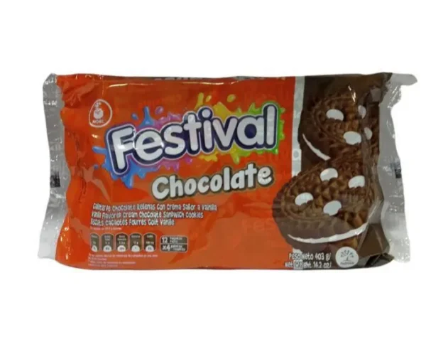 GALLETA FESTIVAL CHOCOLATE 33G 12U UND