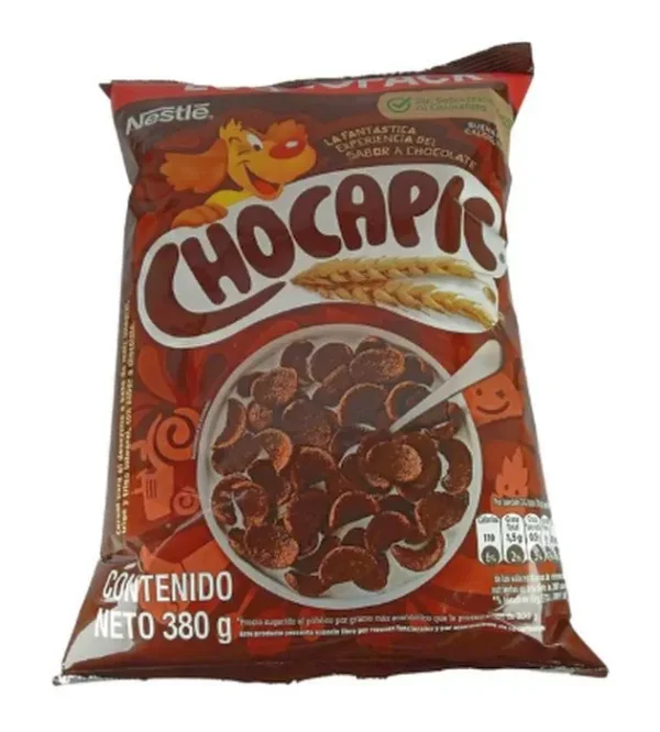 CEREAL CHOCAPIC BOLSA 380 GR UND