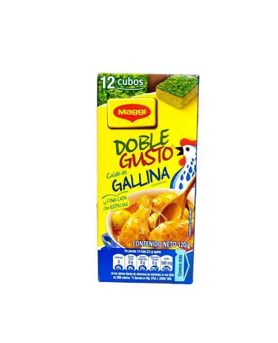 CALDO GALLINA DOBLE GUSTO MAGGI 120 G UND