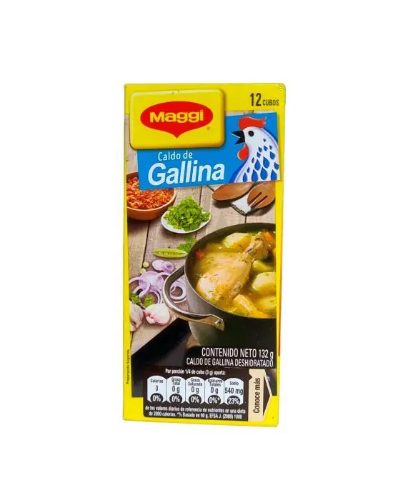 CALDO GALLINA MAGGI CUBO 132 GR UND