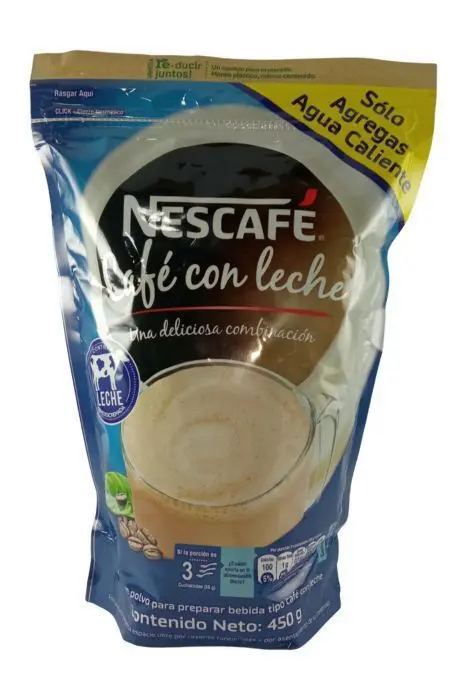 CAFE CON LECHE NESCAFE  450 GR UND
