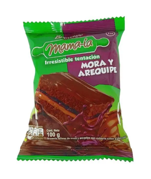 BROWNIE MAMA IA MORA AREQUIPE 100 GR UND