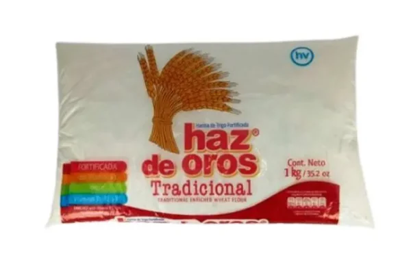 HARINA DE TRIGO HAZ DE OROZ TRADI 100 GR UND