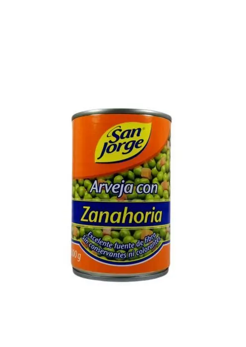 ARVEJA CON ZANA ENLAT SAN JORGE 300 GR UND
