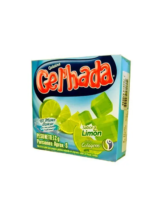 GELATINA GELHADA LIMON 35 G UND