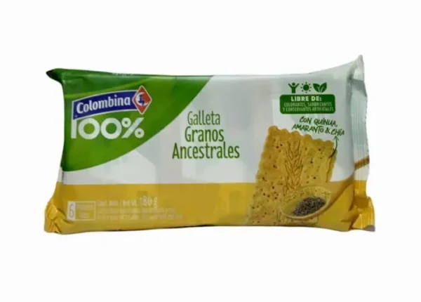 GALLETA CRAKINUA ANCESTRALES 180 GR UND