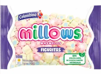 MASMELOS MILLOWS MARGARITA 145 GR UND