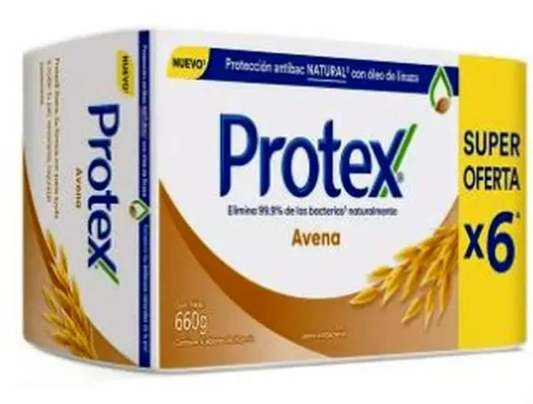 JABON PROTEX BARRA SURT  110 G 6 UND