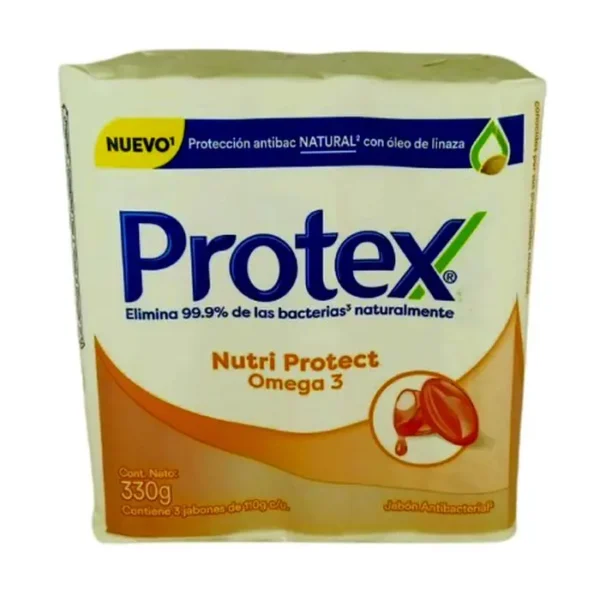 JABON PROTEX NUTRI PROTECT OMEGA 3 110 G 3 UND