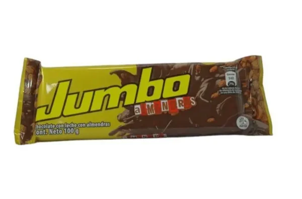 CHOCOLATINA  ALMENDRA JUMBO 100 G UND