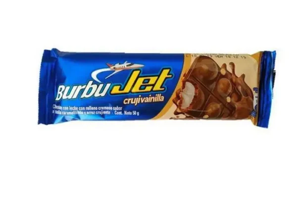 CHOCOLATINA BURBU JET CRUJIVAINILLA 50 G UND