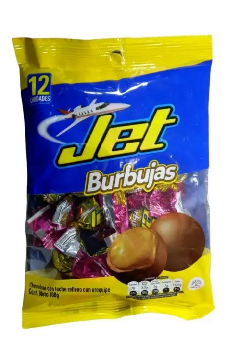 CHOCOLATINA JET BURBUJAS 12 U UND