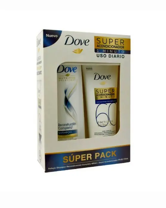 SHAMPOO DOVE RECONSTRUCCION 400 ML+ACOND UND