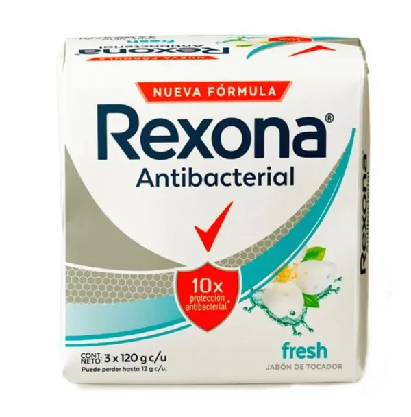 JABON REXONA SURTIDO 125 GR 3 UND