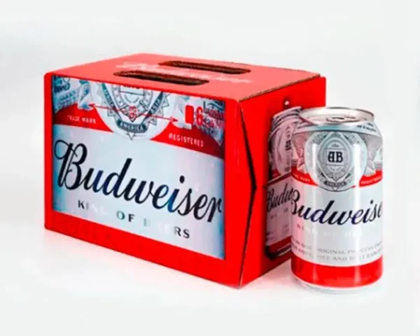 CERVEZA BUDWEISER 355 ML 6 UND