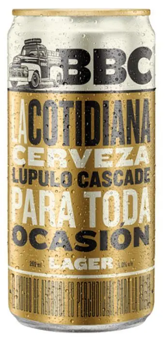 CERVEZA BBC LA COTIDIANA LATA 269 ML UND