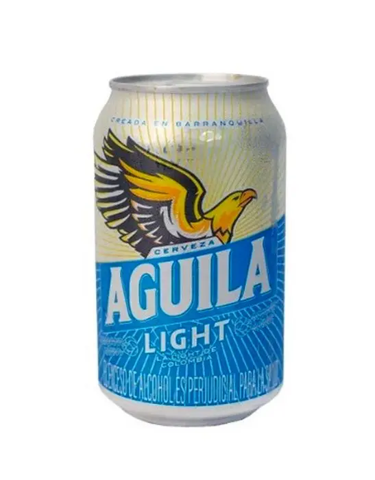 CERVEZA AGUILA LIGHT LATA 330 ML UND