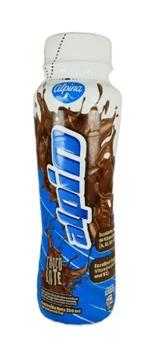 CHOCOLATE ALPIN BOTELLA 300 ML UND