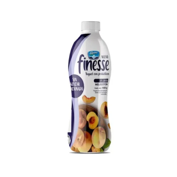 YOGURT FINESS MELOCOTON 1000 ML UND
