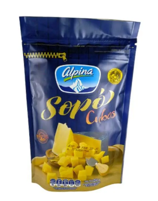 QUESO SOPO CUBOS ALPINA 250 G UND
