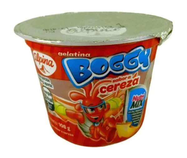 GELATINA BOGGY CEREZA 108 G UND