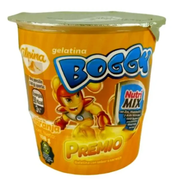 GELATINA BOGGY NARANJA PREMIO 108 G UND