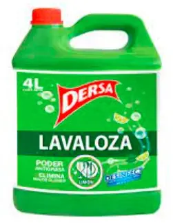 LAVALOZA DERSA LIMON 4000 ML UND