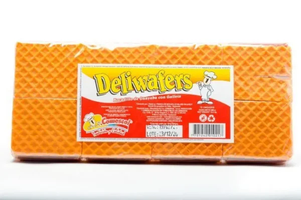 TIPICOS DELIWAFER COMESCOL 380 GR UND