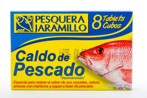 CALDO DE PESCADO PESQUERA JARAMILLO 80 G UND