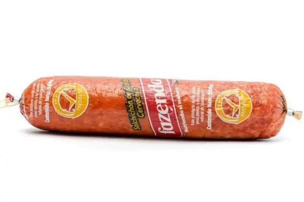 SALCHICHON LA FAZENDA DE CERDO 500 GR UND