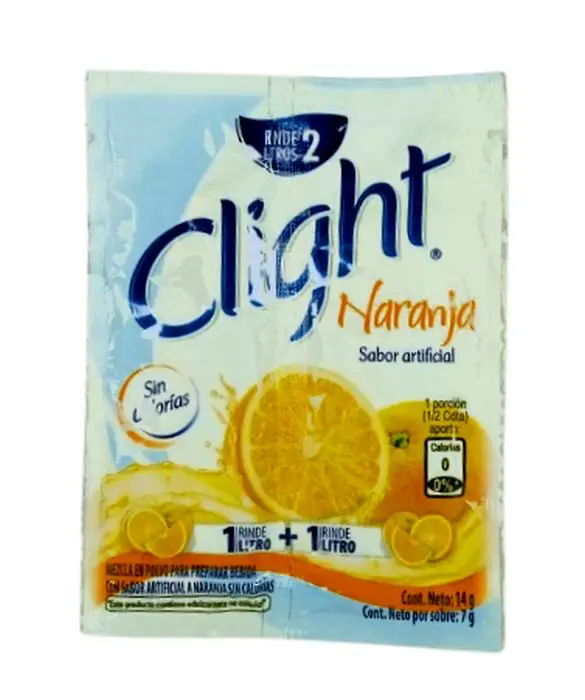 BEBI INS CLIGHT NARANJA 14 G UND