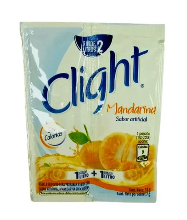BEBI INS CLIGHT MANDARINA 14 G UND
