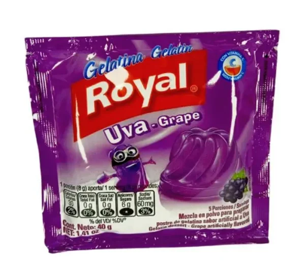 GELATINA ROYAL UVA 40 G UND