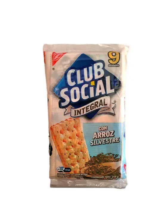 GALLETA INTEGRAL CLUB SOCIAL 216 G UND
