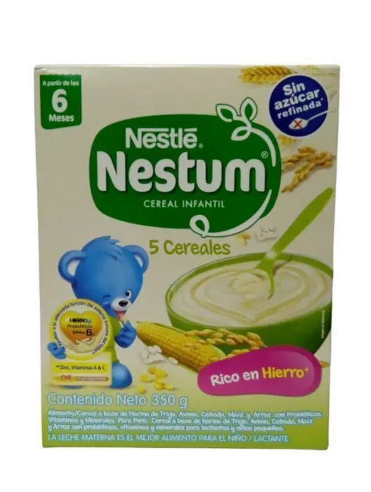 CEREAL NESTUM 5 CEREALES 350 GR UND