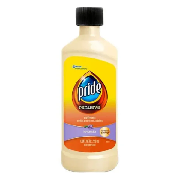 LUSTRA MUEBLES PRIDE CREMA RENUEV 220 ML UND