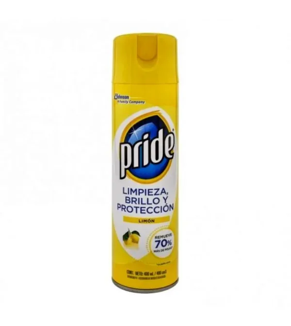 LUSTRA MUEBLES PRIDE LIMON 400 ML UND