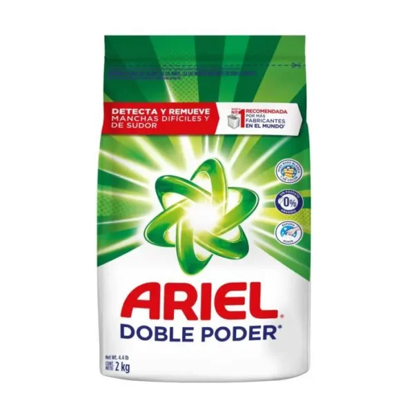 DETERG POLVO ARIEL TRIPLE PODER 2000 G UND