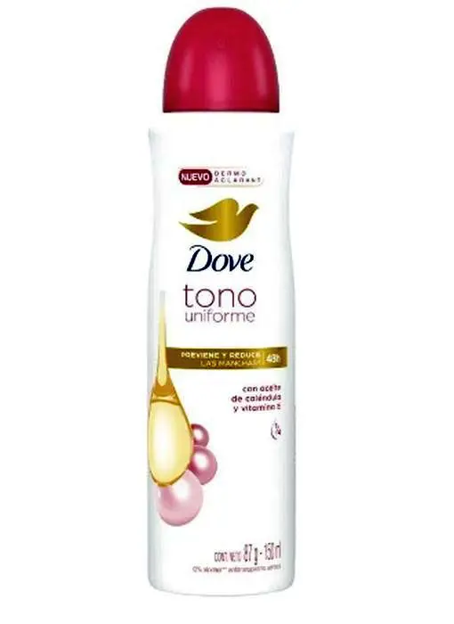 DESOD DOVE TONO UNIFORME AEROSOL 150 ML UND