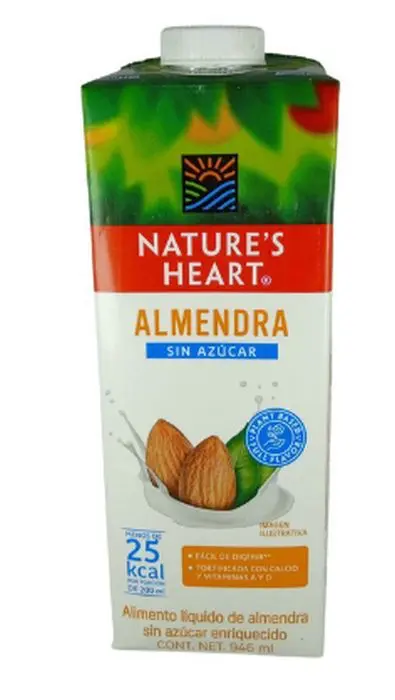 LECHE ALMENDRA NATURES HEART SIN AZUC UND