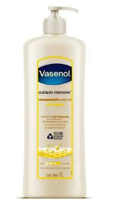 CREMA VASENOL HUMECTA TOTAL 1 LT UND