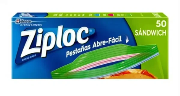 BOLSA ZIPLOC HERMETICA 50 U UND
