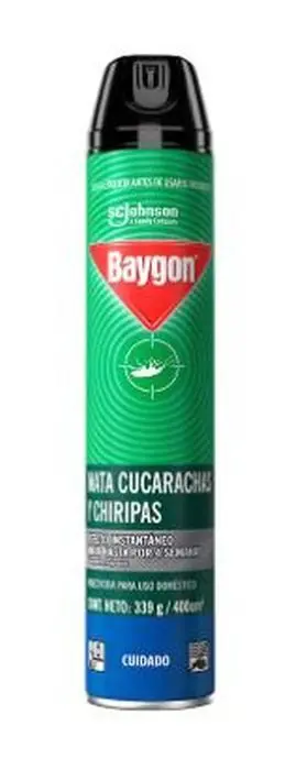 INSECTICIDA BAYGON MATA CUCARACHAS 400M UND