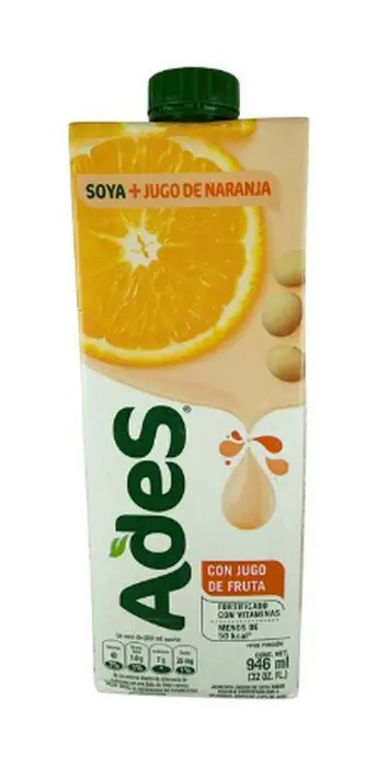JUGO SOYA ADES NARANAJA 946 ML UND