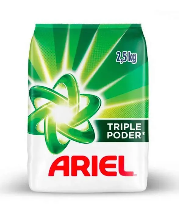DETERG POLVO ARIEL DOBLE PODER 2500 G UND