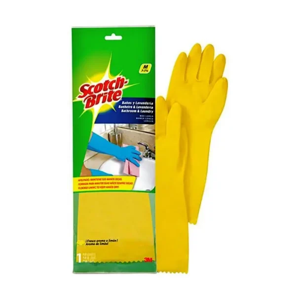 GUANTE SCOTCHBRITE PARA BANO TALLA M UND
