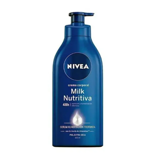 CREMA CORPORAL NIVEA MILK NUTRITIVA 625M UND